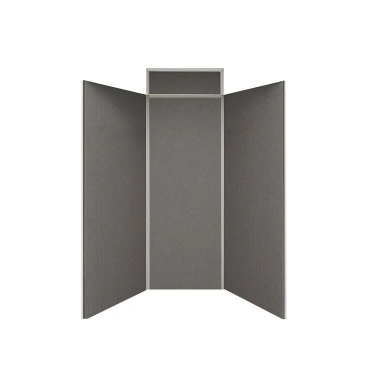 3m x 2m Display Boards with 0.4m central header
