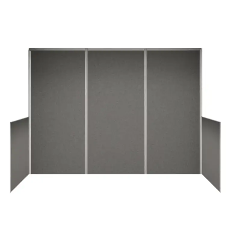 3m x 2m display boards with 1m wings