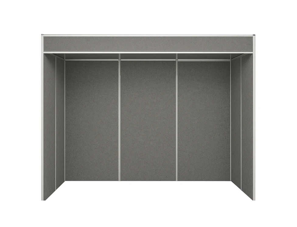 3m x 2m shell scheme with facia