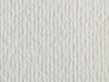 White exhibition cord carpet with film