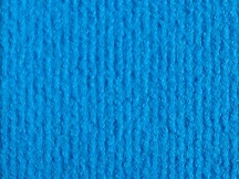 Blue exhibition cord carpet