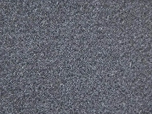 Grey velour exhibition carpet