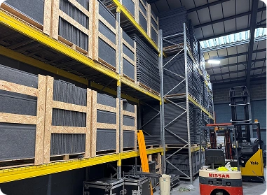 Large stock inventory - EMS exhibitions