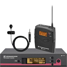 Sennheiser lapel microphone